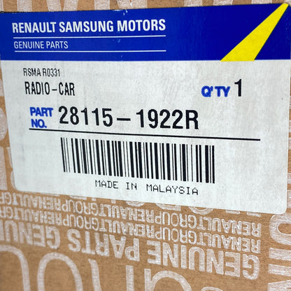 Pièce d'origine Autoradio pour Renault Koleos I 281151922R