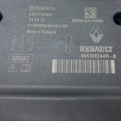 Pièce d'origine Calculateur d'airbag avec capteur pour Renault Trafic III IV depuis 2021 985109244R