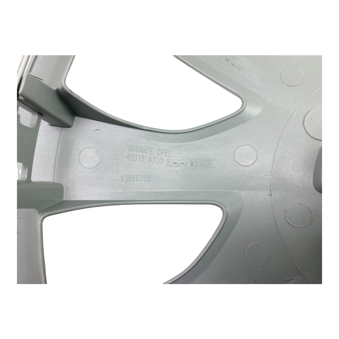 Pièce d'origine Enjoliveur de roue 16 pouces INGENIUS pour Opel Vivaro B GM93866158