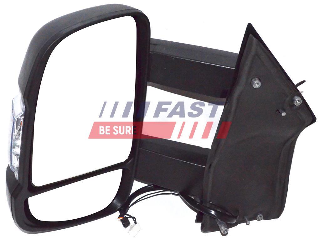 RETROVISEUR EXTÉRIEUR FIAT DUCATO 06>/ 14> ÉLECTRIQUE LONG GAUCHE CHAUFFÉ+CAPTEUR 8 PIN + 2 PIN.