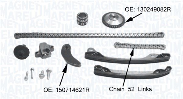 Kit de chaîne de distribution — Magneti Marelli 341500001360