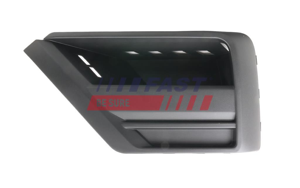 GRILLE DE VENTILATION, PARE-CHOCS VW CRAFTER II 16> GAUCHE NOIR.