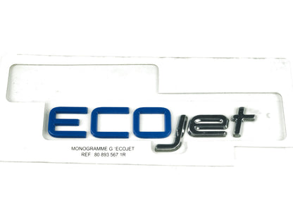 Pièce d'origine emblème logo EcoJet gauche pour Fiat Talento 808935671R