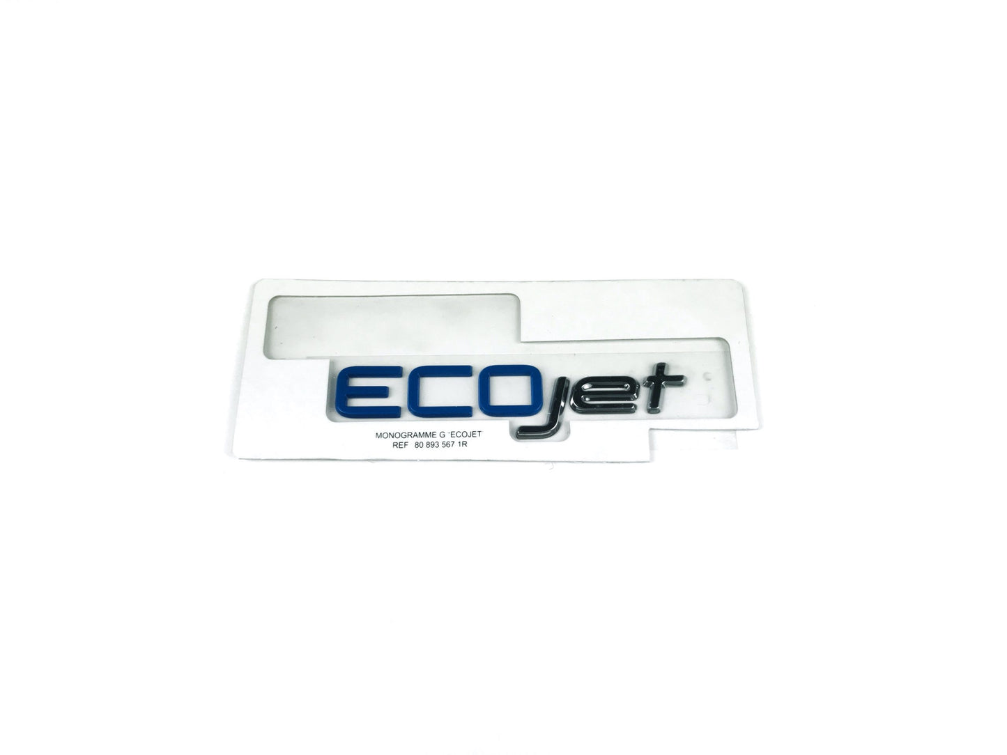 Pièce d'origine emblème logo EcoJet gauche pour Fiat Talento 808935671R