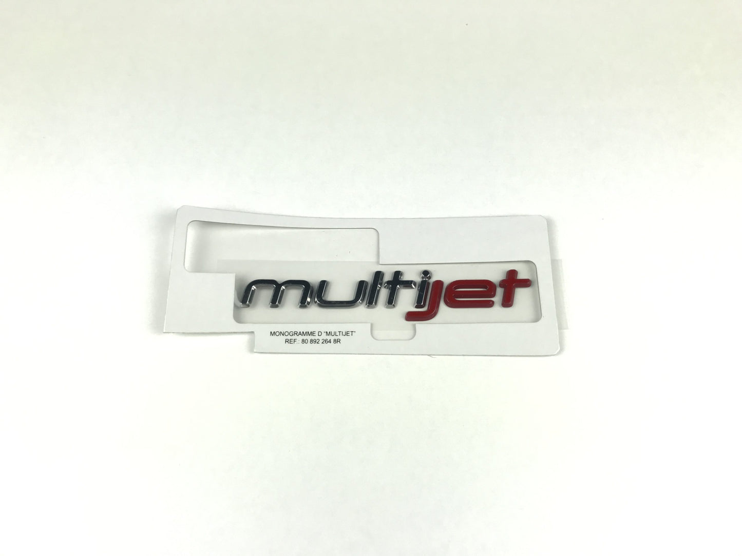 Pièce d'origine emblème MultiJet droit pour Fiat Talento 808922648R