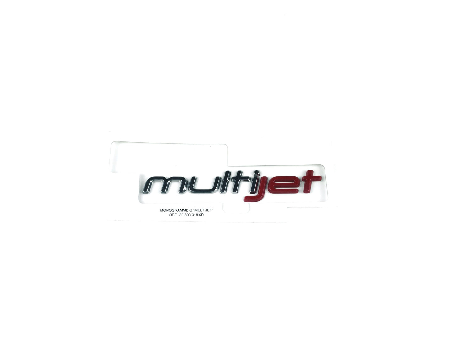 Pièce d'origine emblème logo MultiJet gauche pour Fiat Talento 808933186R