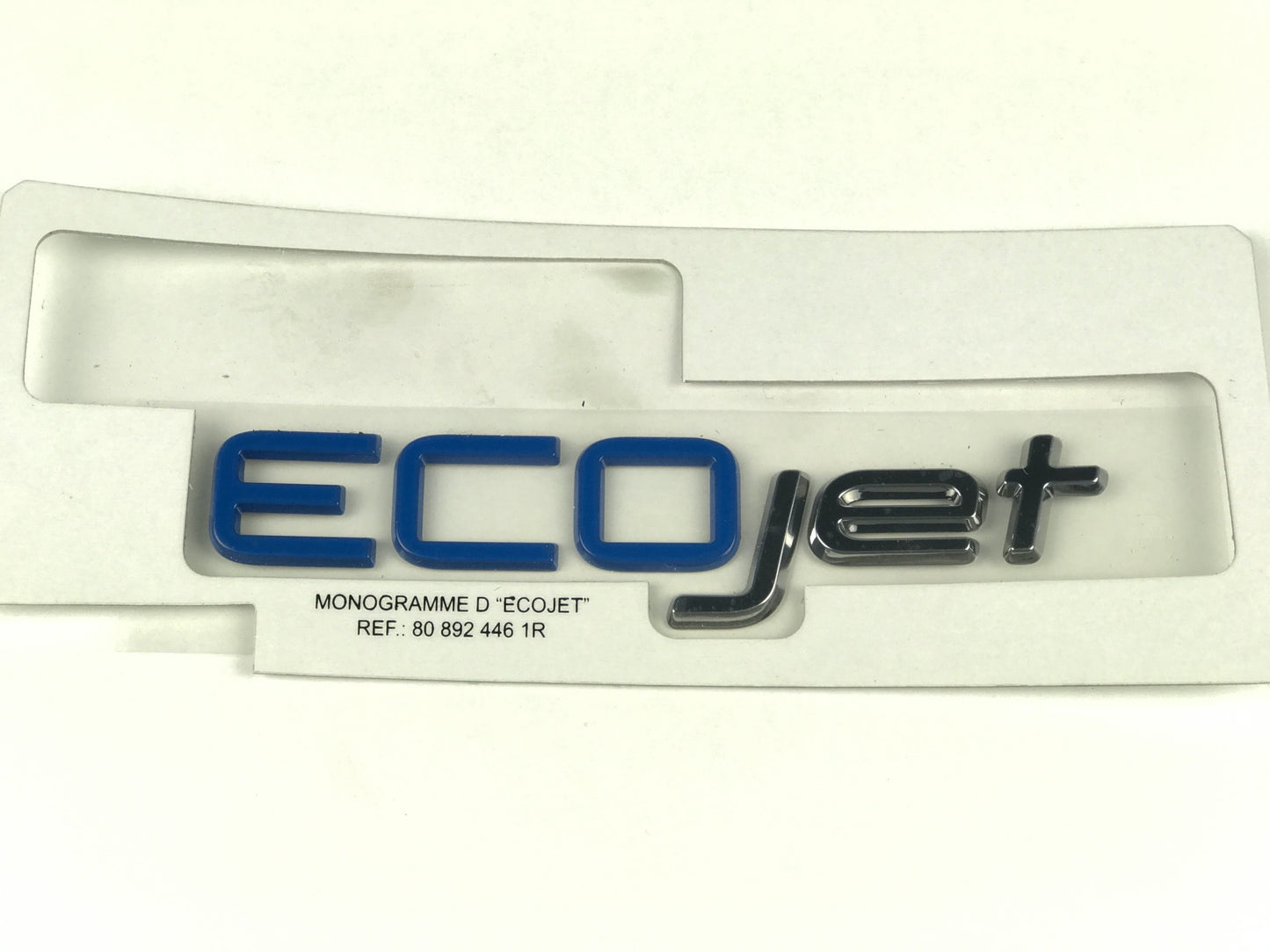 Pièce d'origine emblème EcoJet droit pour Fiat Talento 808924461R