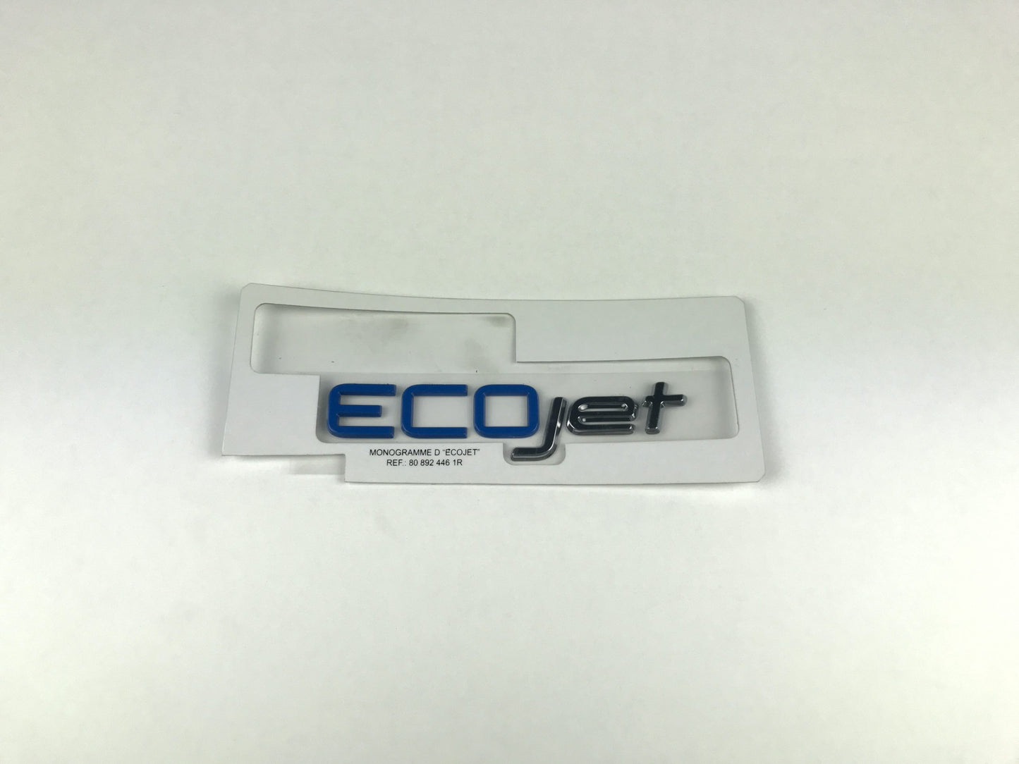 Pièce d'origine emblème EcoJet droit pour Fiat Talento 808924461R