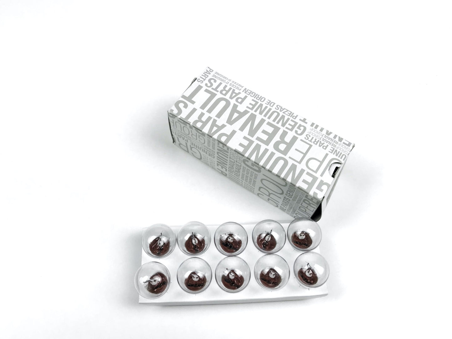 Pièce d'origine coffret d'ampoules pour Renault 7701038624