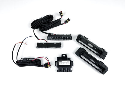 Pièce d'origine feux de jour DRL Philips universels pour Dacia Duster 8201296384