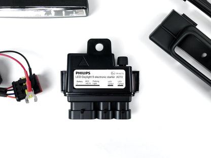 Pièce d'origine feux de jour DRL Philips universels pour Dacia Duster 8201296384