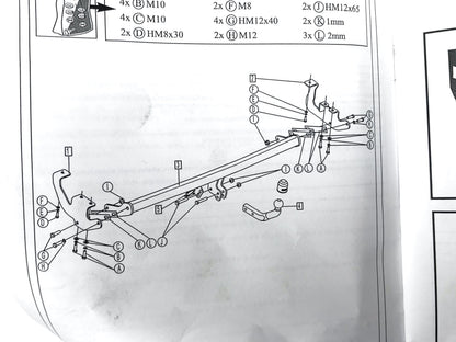 Pièce d'origine attelage Bosal pour Renault Kangoo II 8201339174