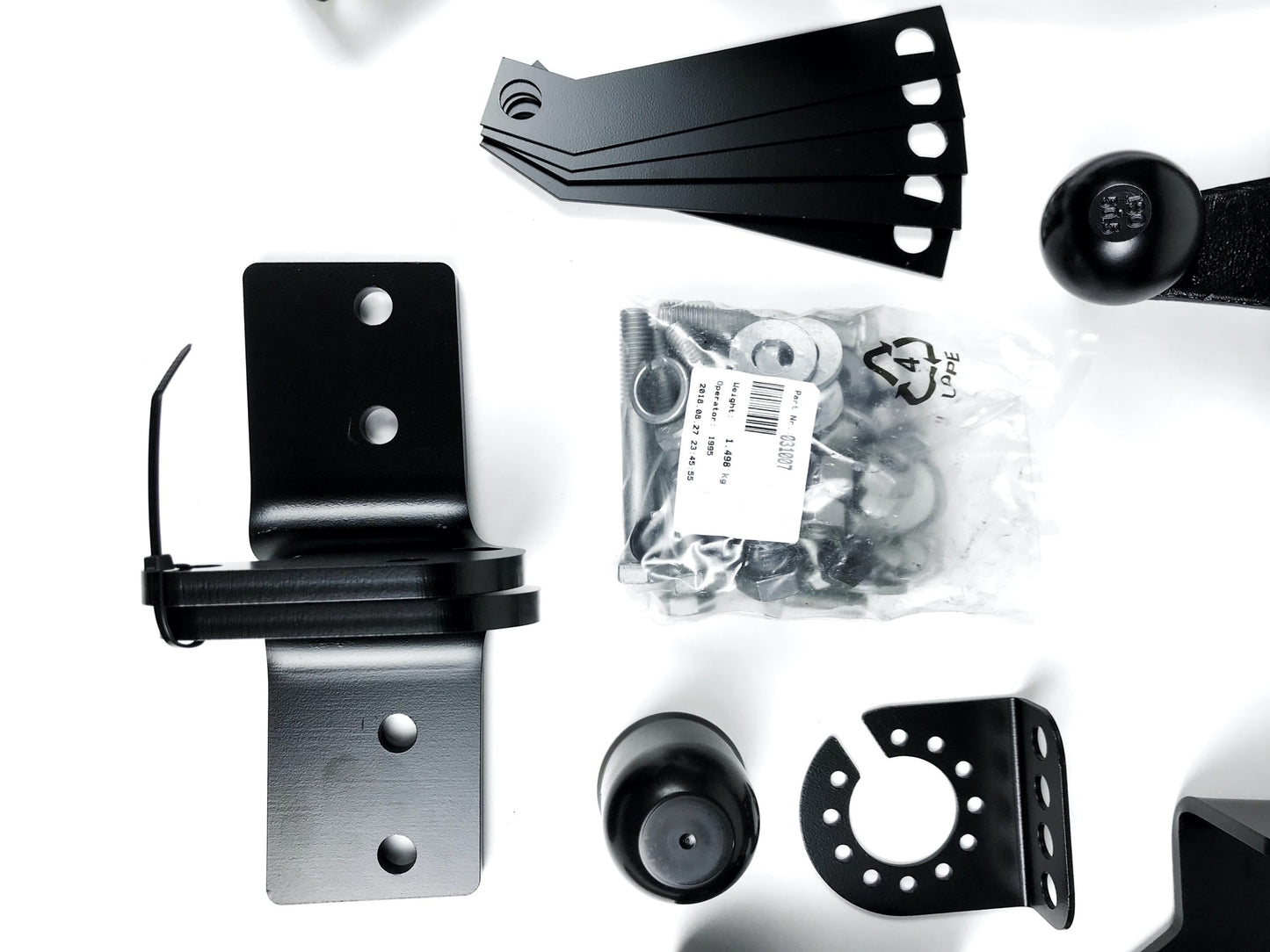 Pièce d'origine attelage incomplet sans faisceau pour Renault Kangoo II 8201358771