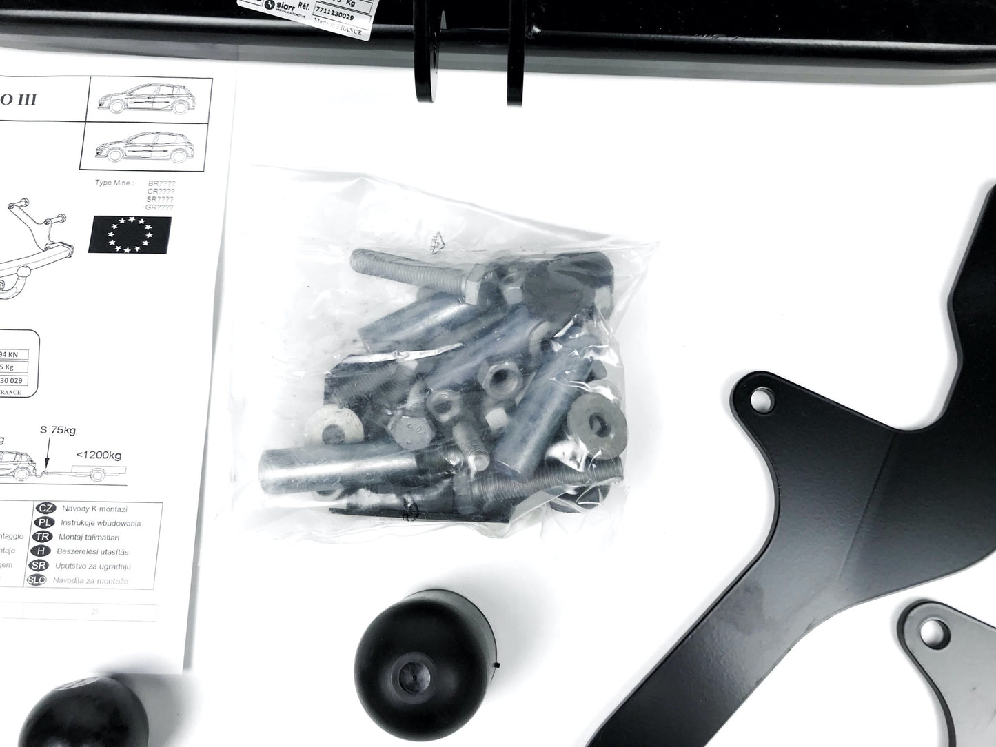 Pièce d'origine Kit complet d'attelage pour Renault Clio III 77114257