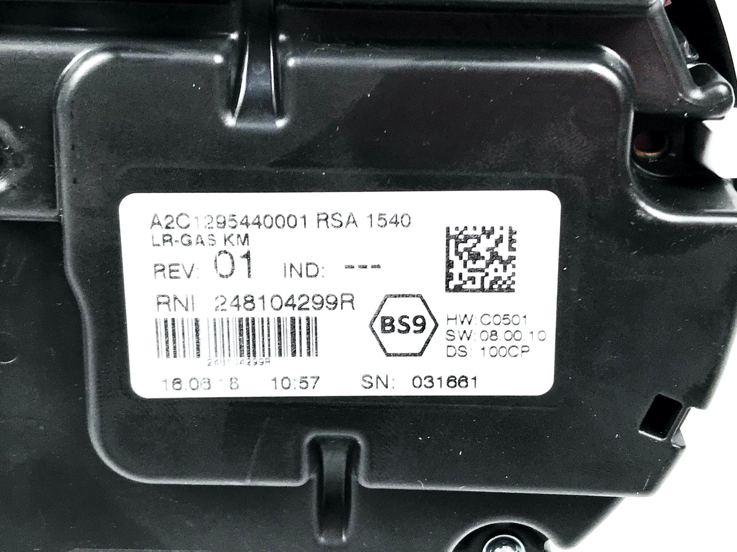 Pièce d'origine Combiné d'instruments compteur pour Renault Megane IV Scenic IV 248104299R.