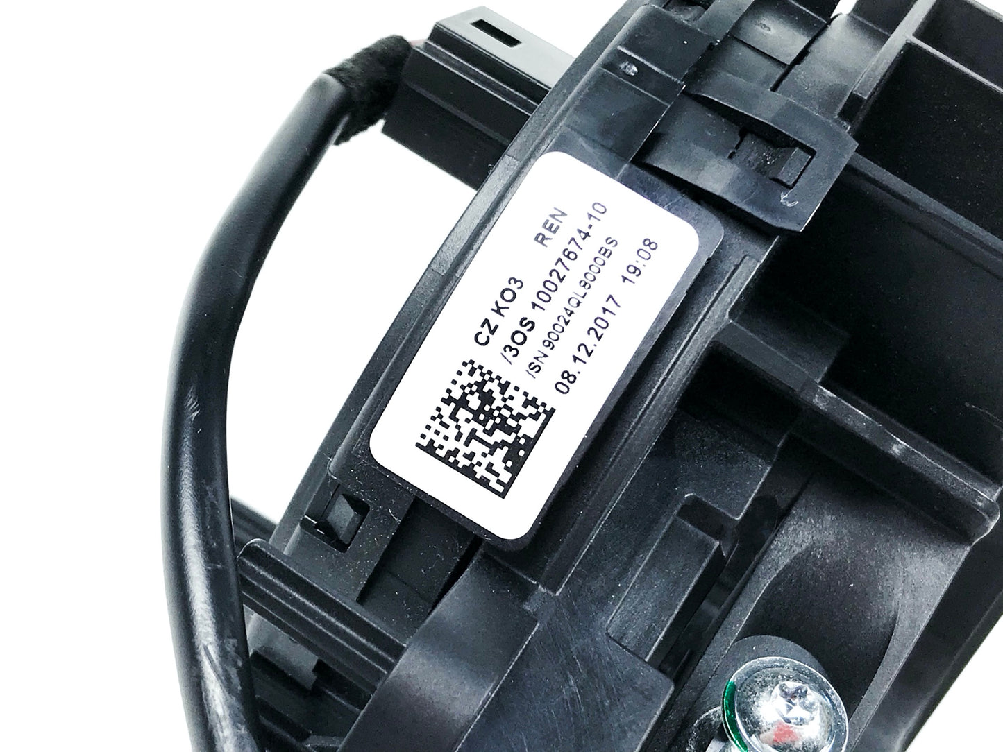 Pièce d'origine Commodo de colonne de direction avec contacteur tournant d'airbag pour Mercedes Citan 2556700Q0A.