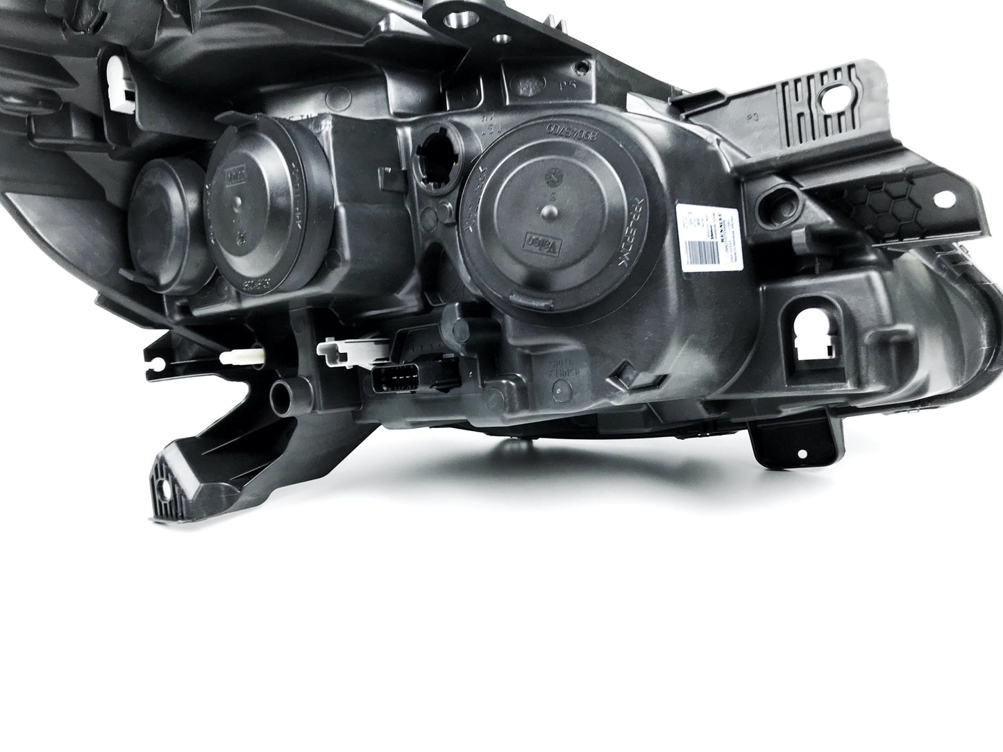 Pièce d'origine Phare gauche noir avec lentille pour Renault Clio III phase 2 260605782R.