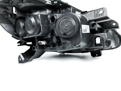 Pièce d'origine Phare gauche noir avec lentille pour Renault Clio III phase 2 260605782R.