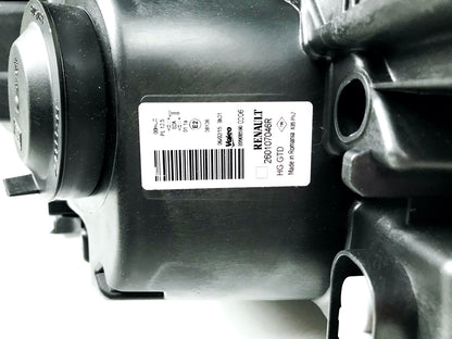 Pièce d'origine Phare gauche noir avec lentille pour Renault Clio III phase 2 260605782R.