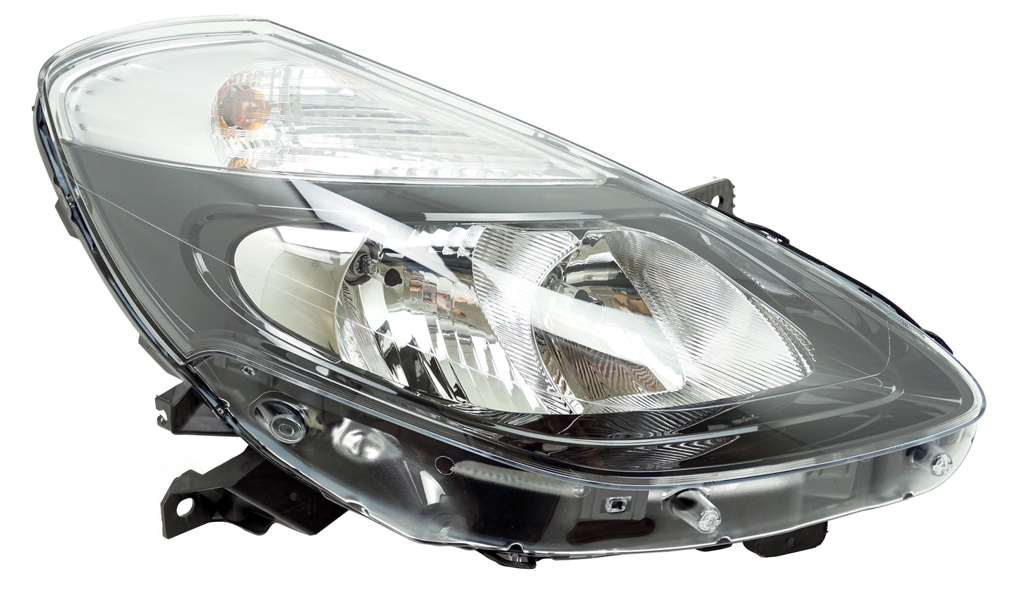 Pièce d'origine Phare droit noir pour Renault Clio III 260101443R.