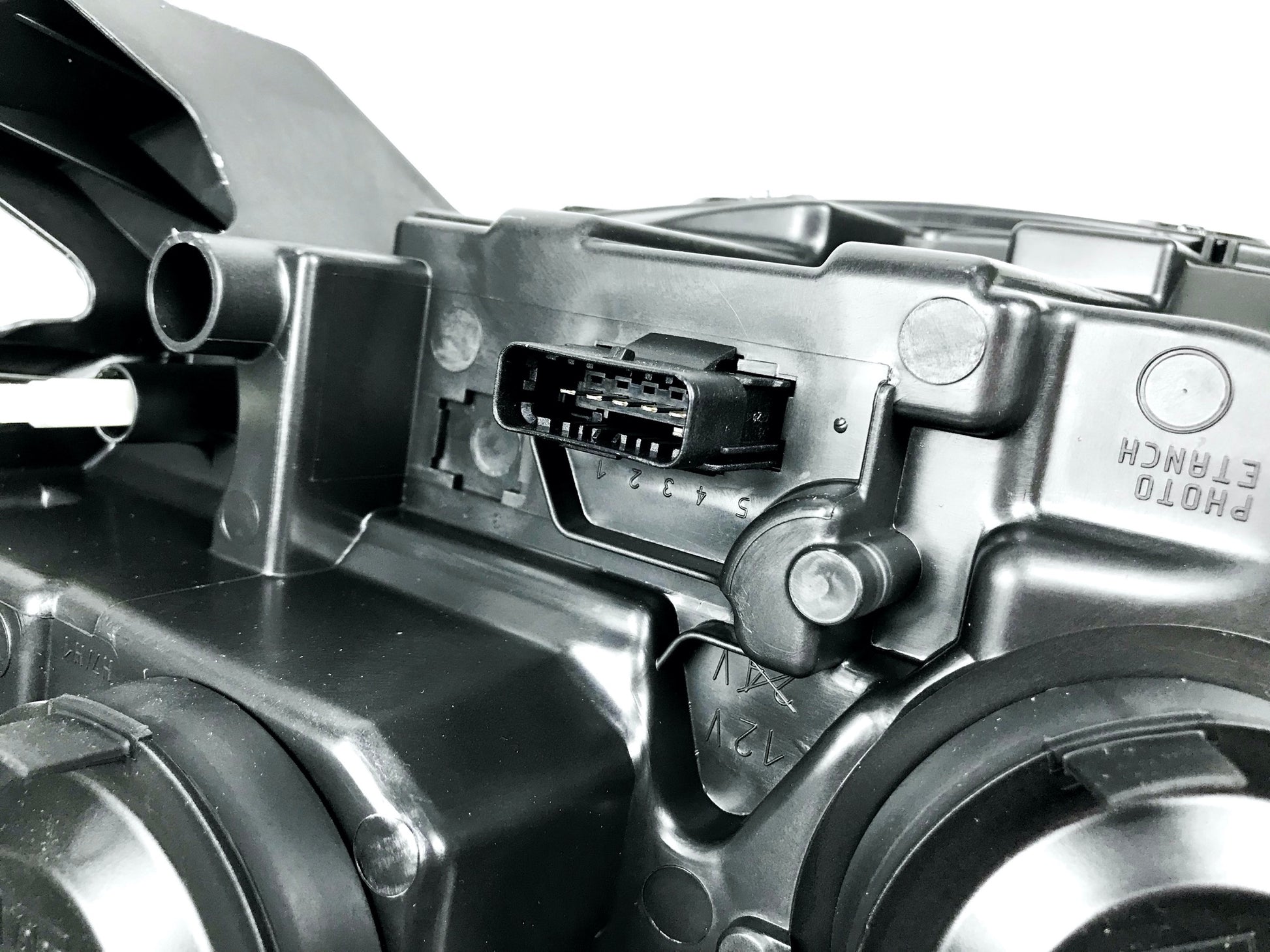 Pièce d'origine Phare droit noir pour Renault Clio III 260101443R.