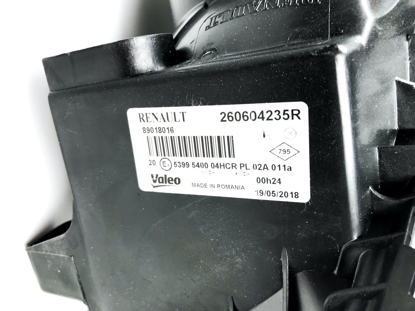 Pièce d'origine Phare avant gauche pour Renault Megane II 260604235R.
