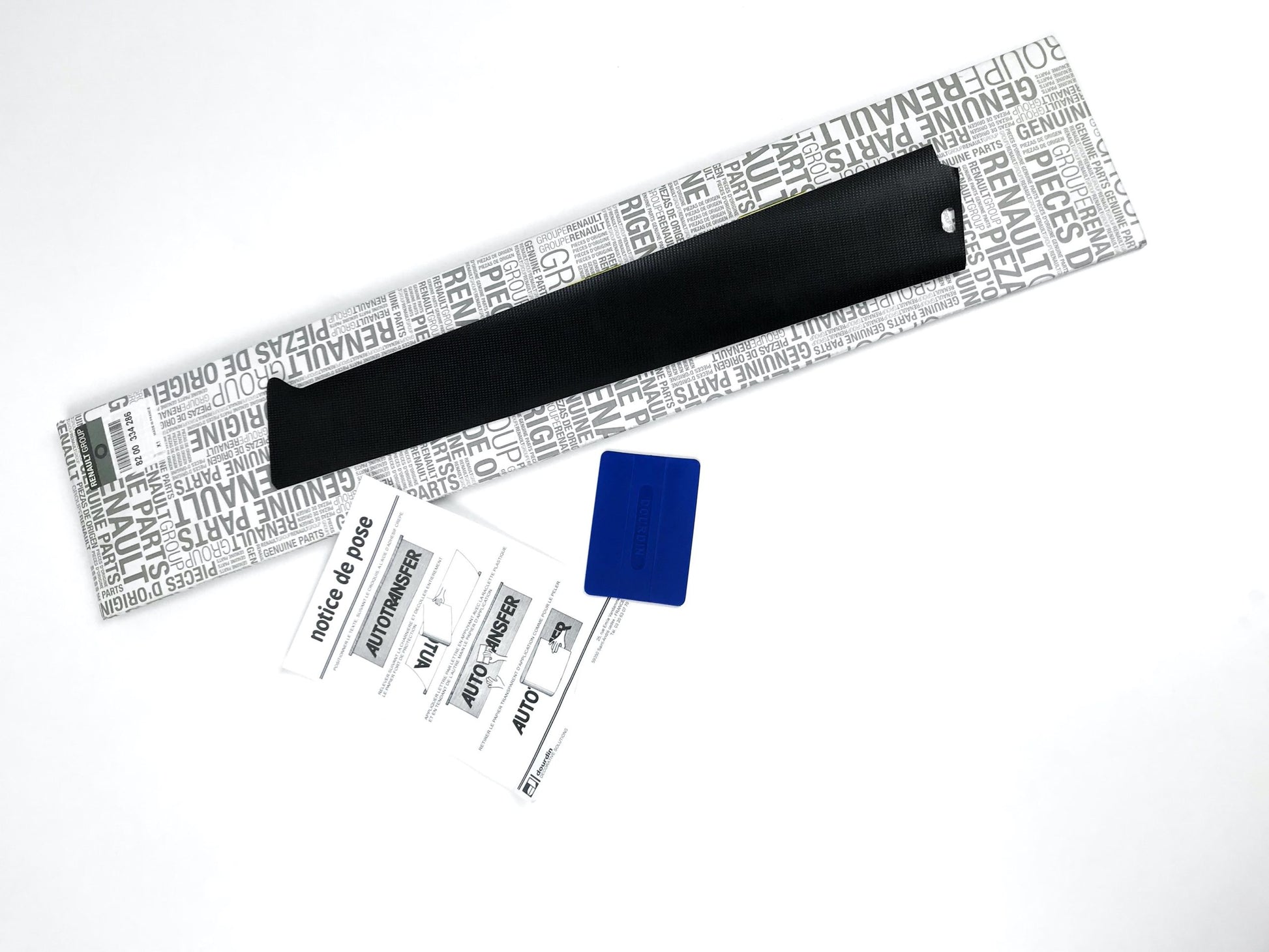 Pièce d'origine Autocollant de porte avant droit pour Renault Clio III 8200334286.