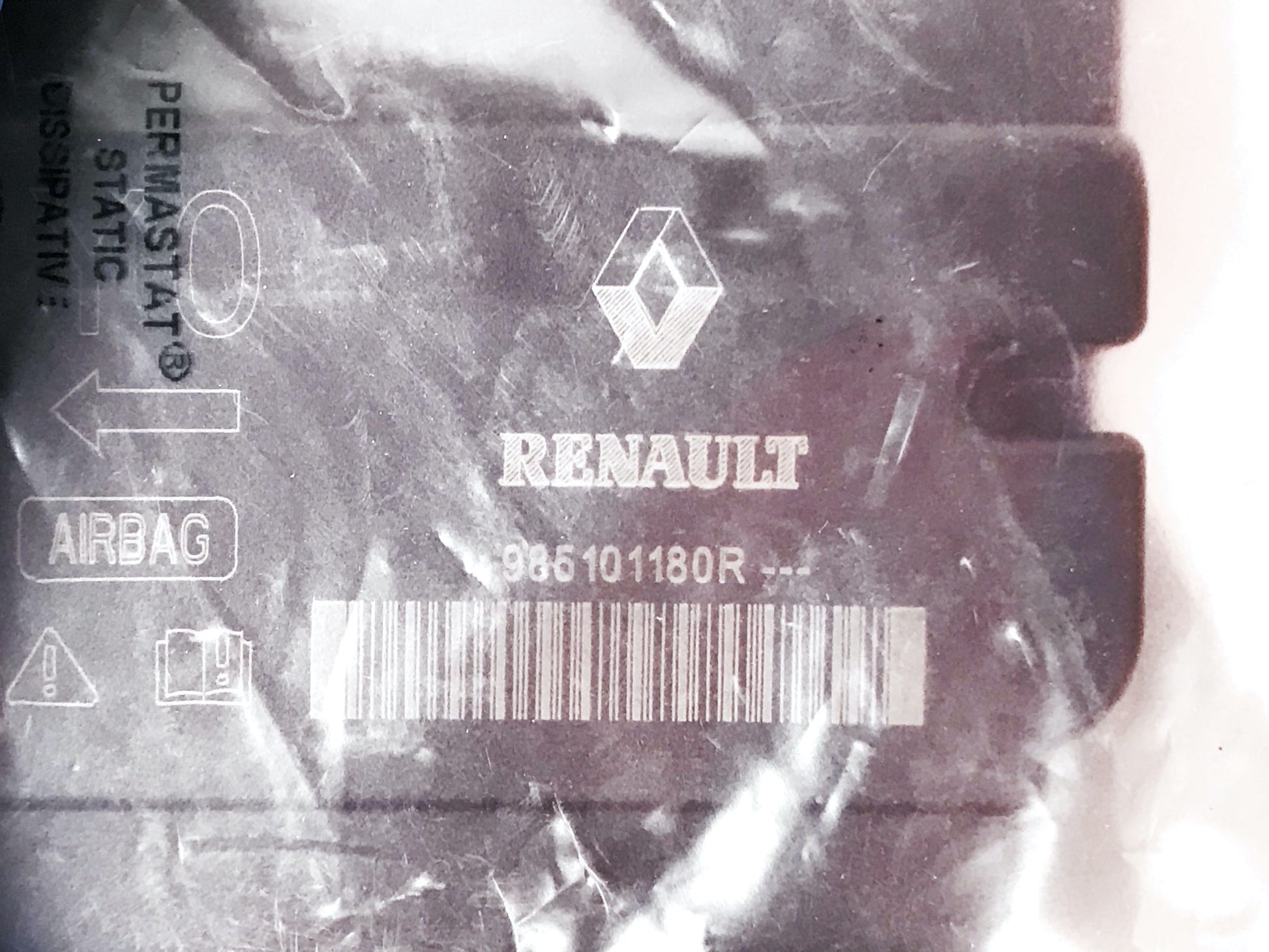 Pièce d'origine Calculateur module d'airbag pour Renault Twingo III 985101180R.