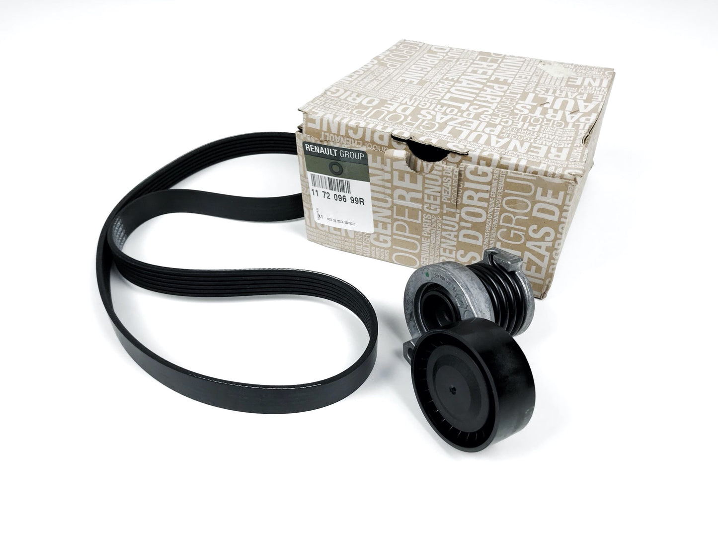 Pièce d'origine Kit courroie d'accessoires pour Renault 1.5 dCi 117207568R.