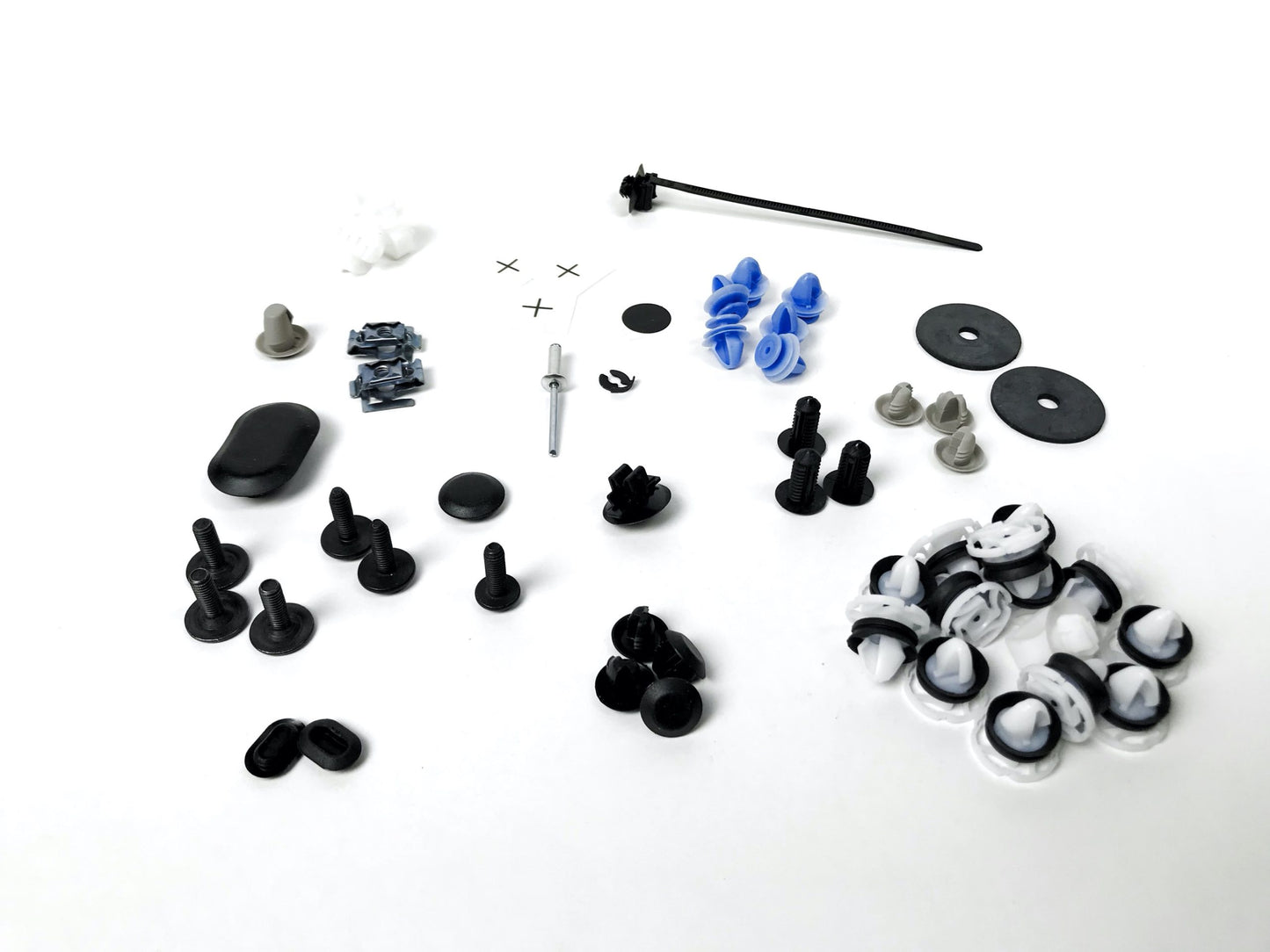 Pièce d'origine Kit de clips de fixation pour Renault Kangoo Grand 7703077476.