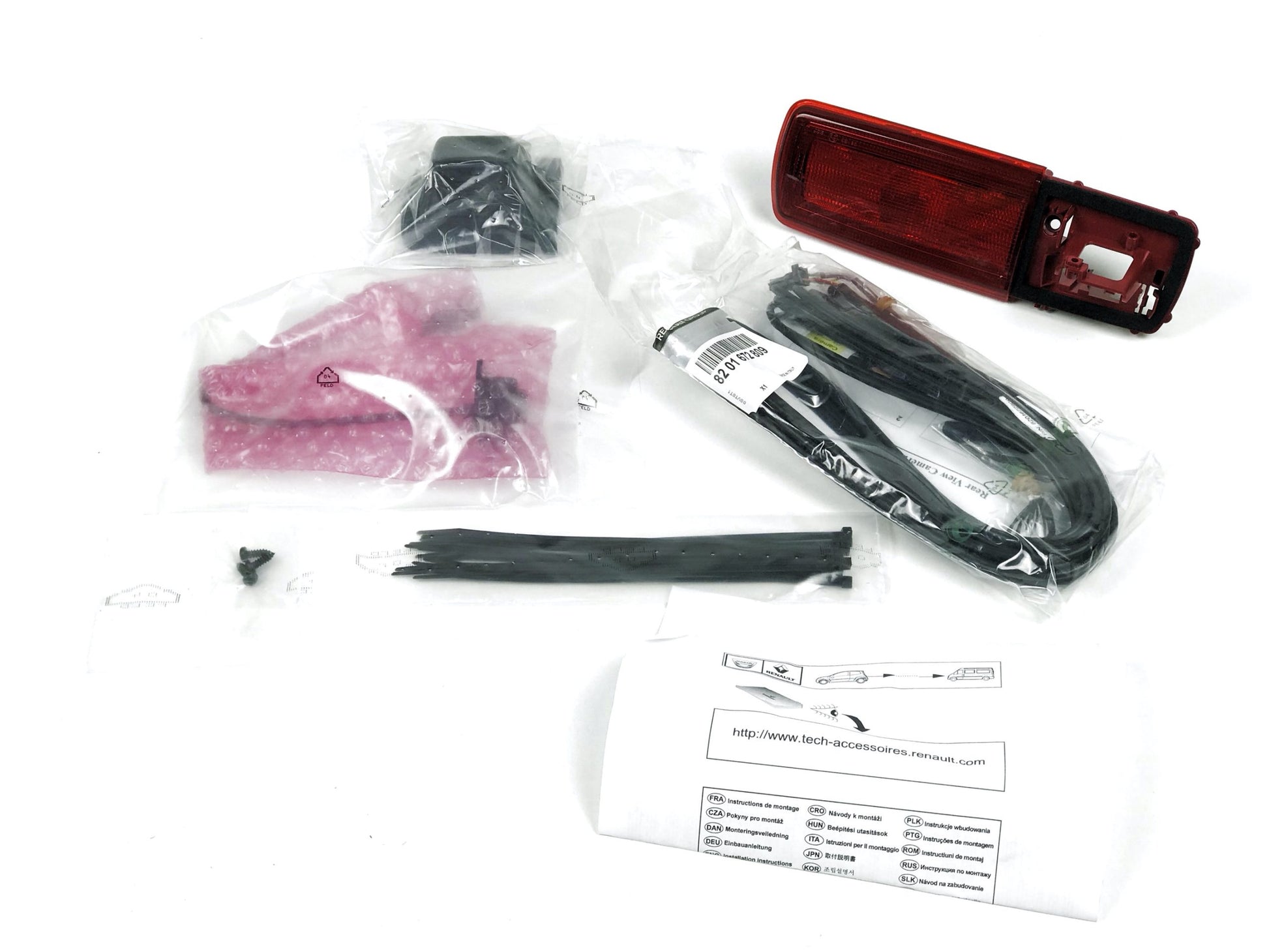 Pièce d'origine Caméra de recul pour Renault Trafic III 8201673458.