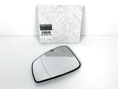 Pièce d'origine Verre de rétroviseur gauche chauffant pour Renault Laguna III 963660004R.