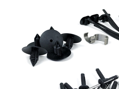 Pièce d'origine Kit de clips de pare-chocs pour Renault Megane III 620103652V.
