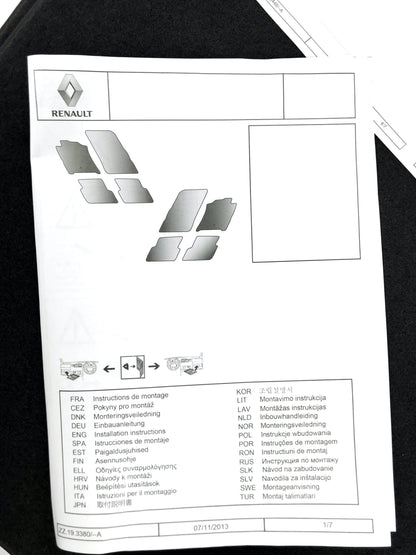 Pièce d'origine Tapis de sol pour Renault Espace V 749027053R