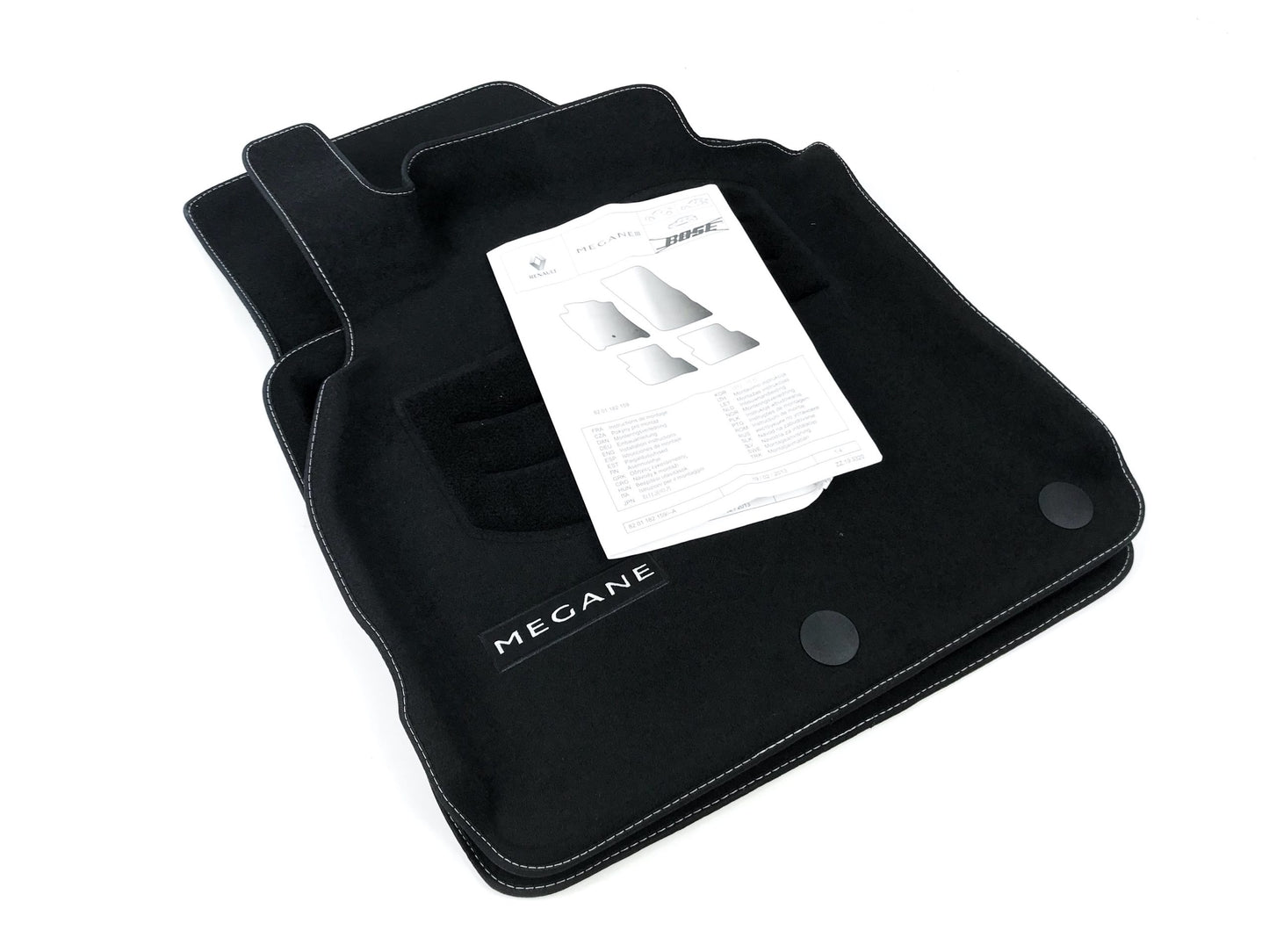 Pièce d'origine Tapis de sol velours pour Renault Megane III 8201182159