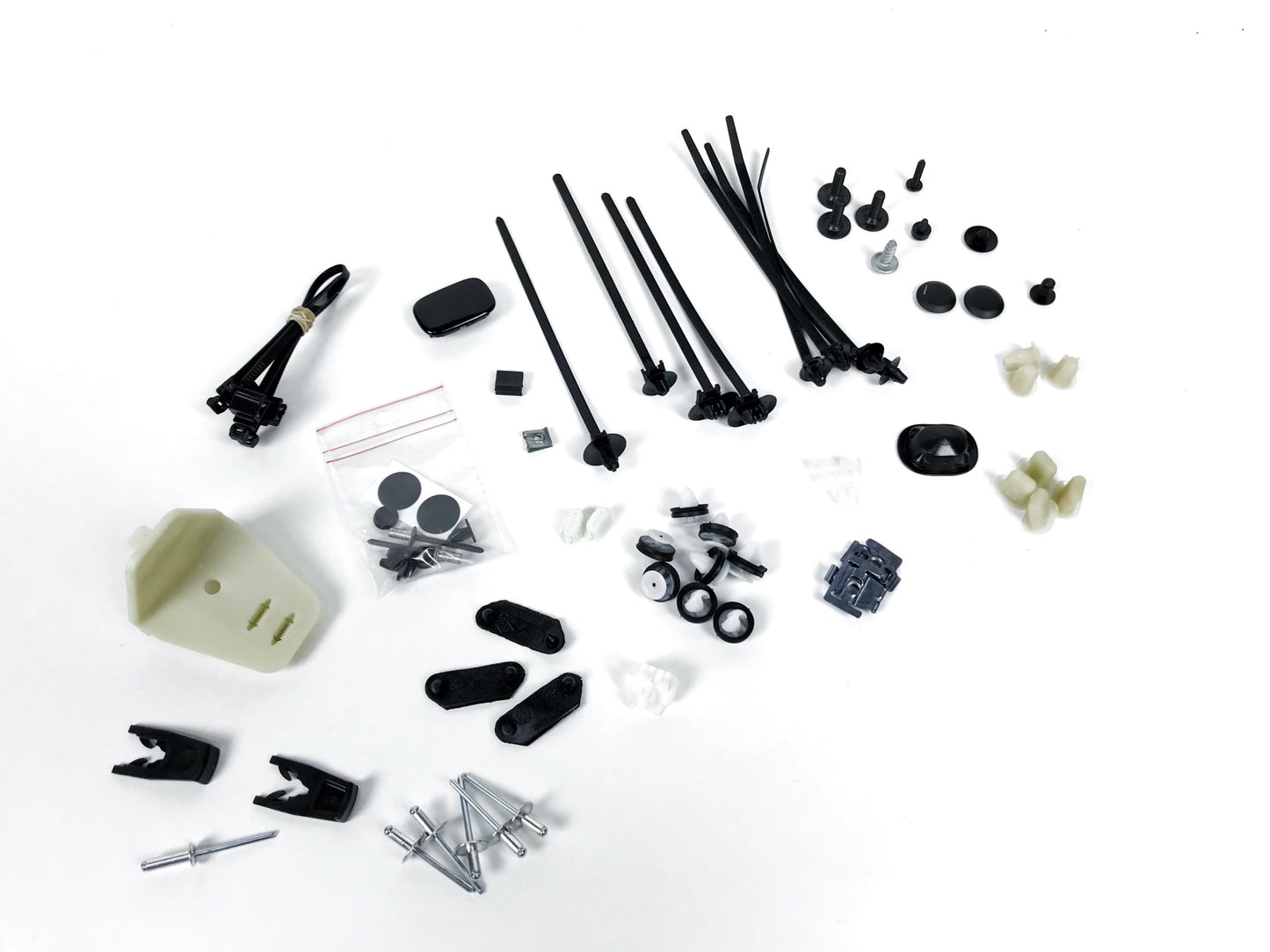 Pièce d'origine Kit de clips de fixation de porte pour Renault Clio III 800999849R