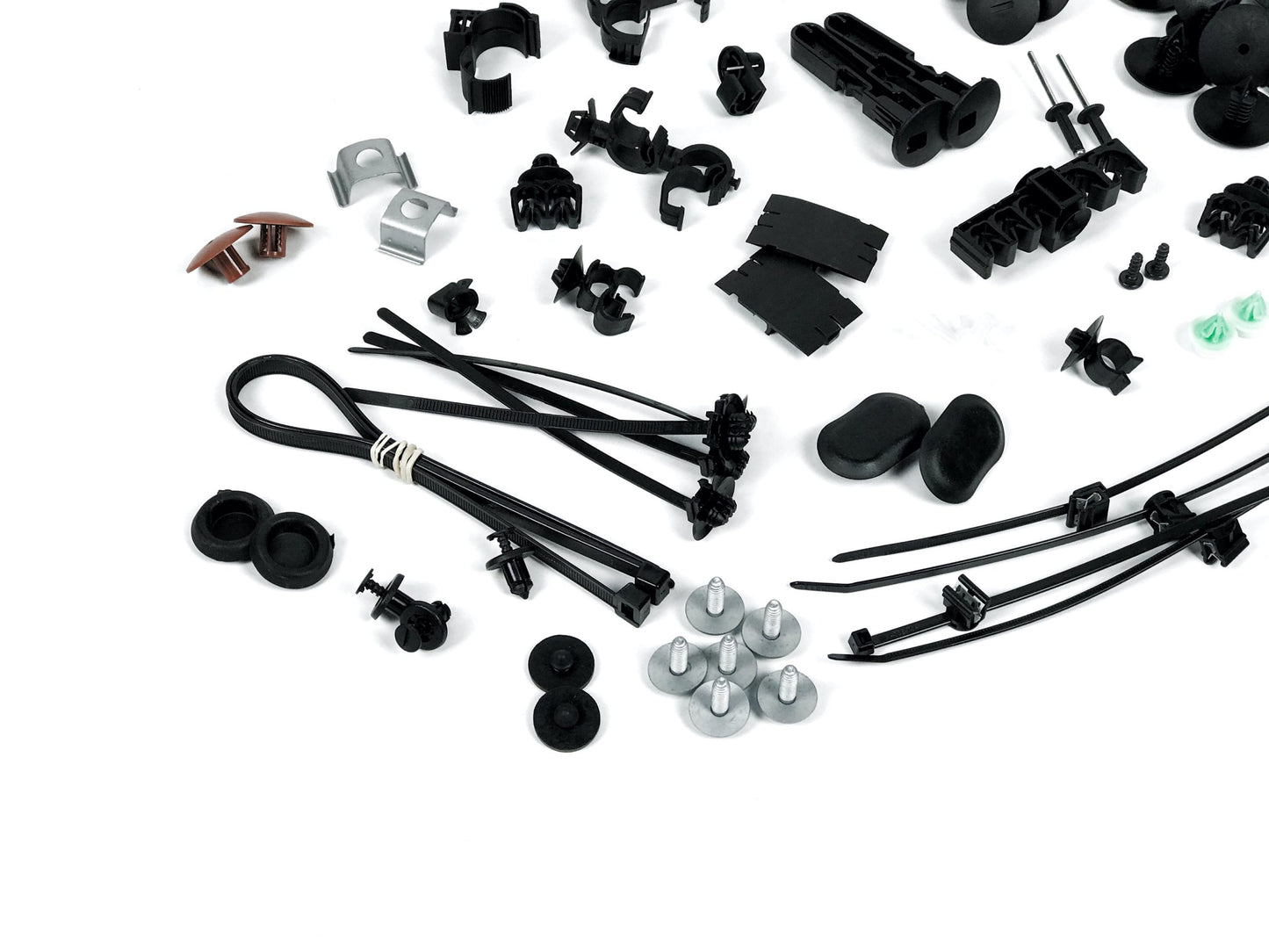Pièce d'origine Kit de clips de fixation pour Renault Kangoo II 7711425160