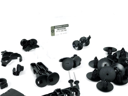 Pièce d'origine Kit de clips de fixation pour Renault Kangoo II 7711425160