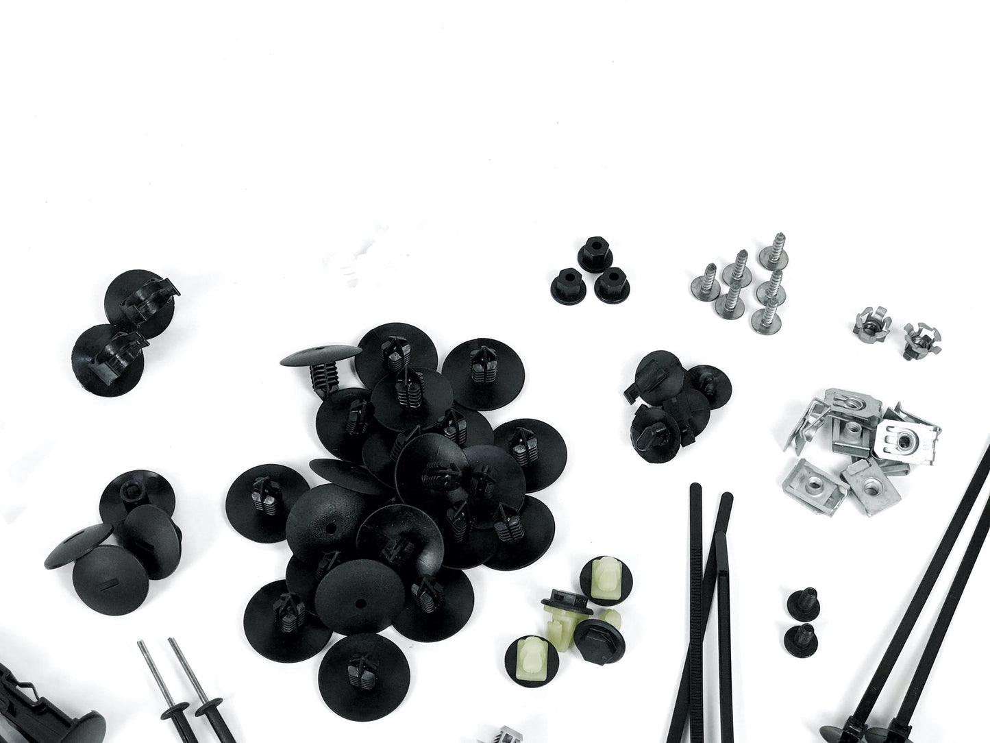 Pièce d'origine Kit de clips de fixation pour Renault Kangoo II 7711425160