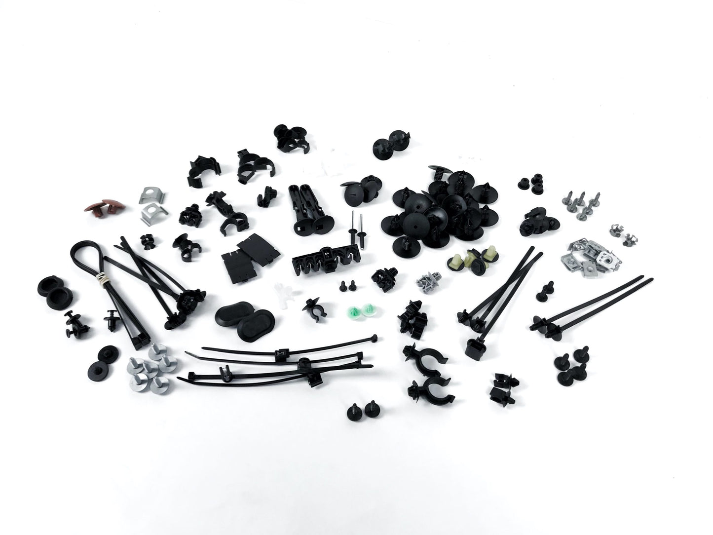 Pièce d'origine Kit de clips de fixation pour Renault Kangoo II 7711425160
