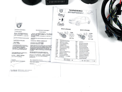 Pièce d'origine Faisceau d'attelage pour Dacia Sandero II 8201278643
