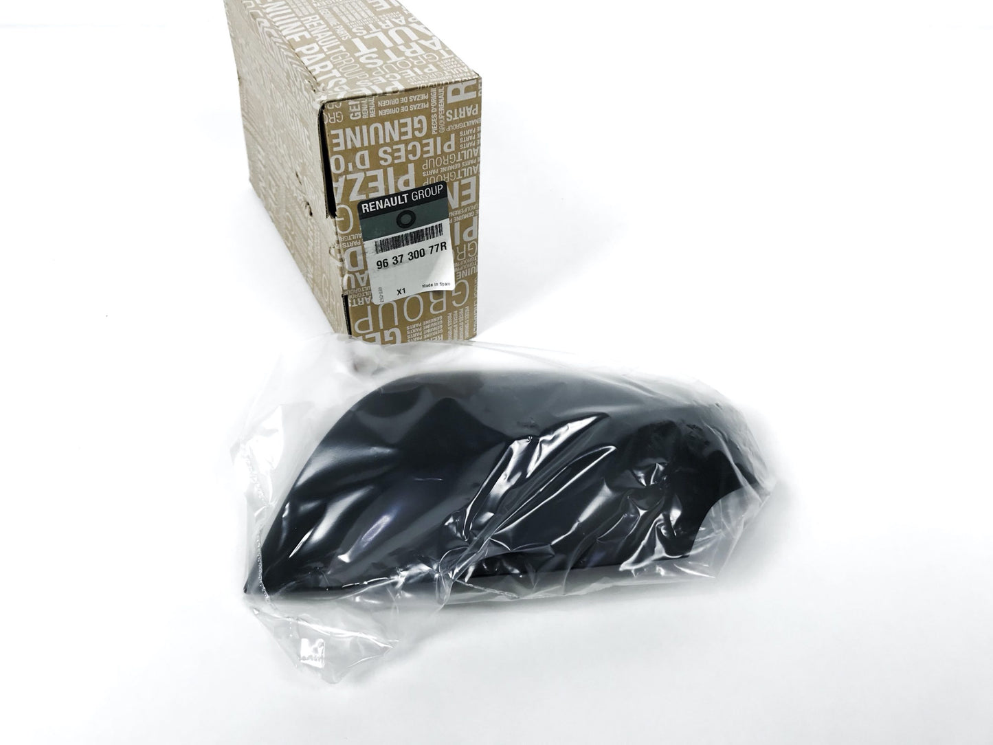 Pièce d'origine Cache plastique de rétroviseur gauche pour Renault Megane III 963730077R