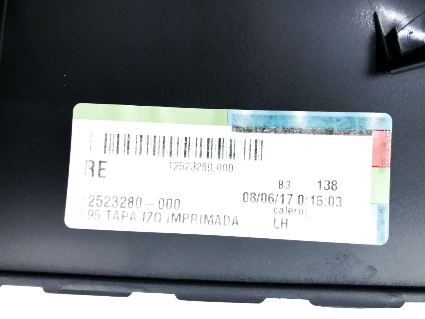Pièce d'origine Cache plastique de rétroviseur gauche pour Renault Megane III 963730077R