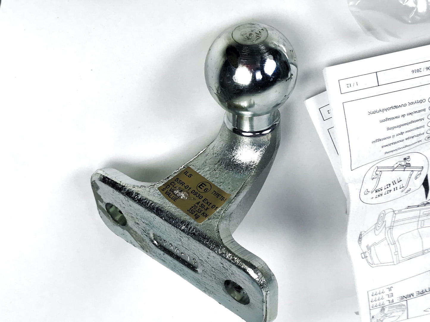 Pièce d'origine Rotule d'attelage pour Renault Trafic Opel Vivaro Nissan Primastar 7711427558