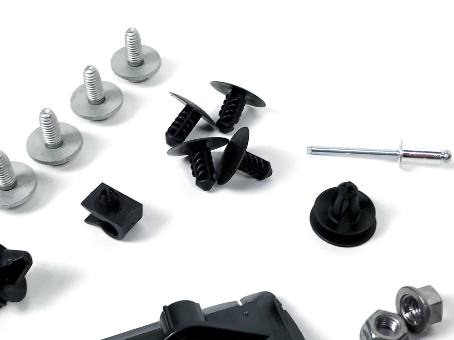 Pièce d'origine Kit de clips de fixation de capot pour Renault Clio II 651003312R