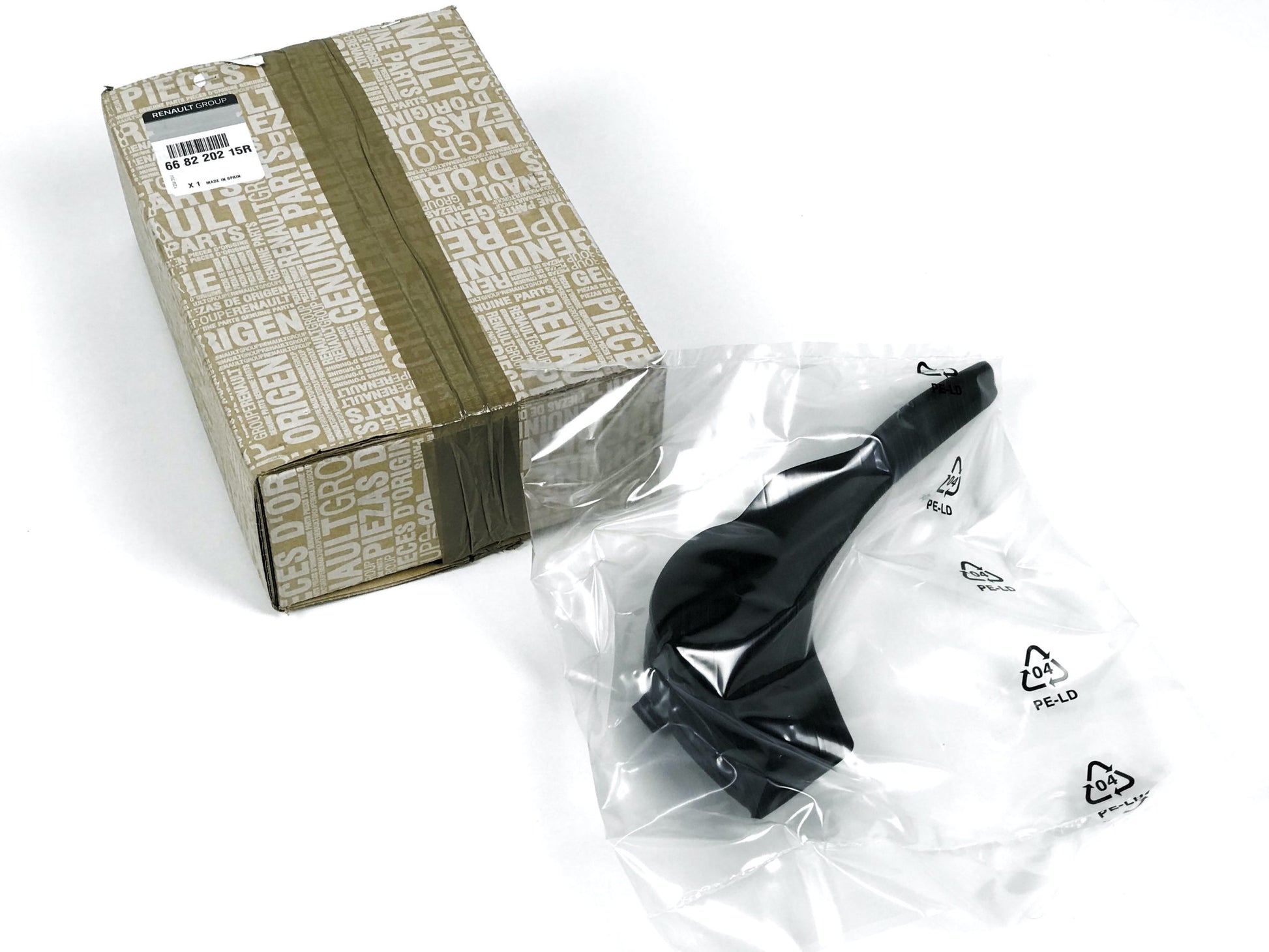 Pièce d'origine Grille d'auvent droite pour Renault Megane IV 668220215R.