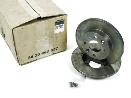 Pièce d'origine Jeu de disques de frein avant pour Dacia Logan Sandero Renault Clio Megane 6001549211