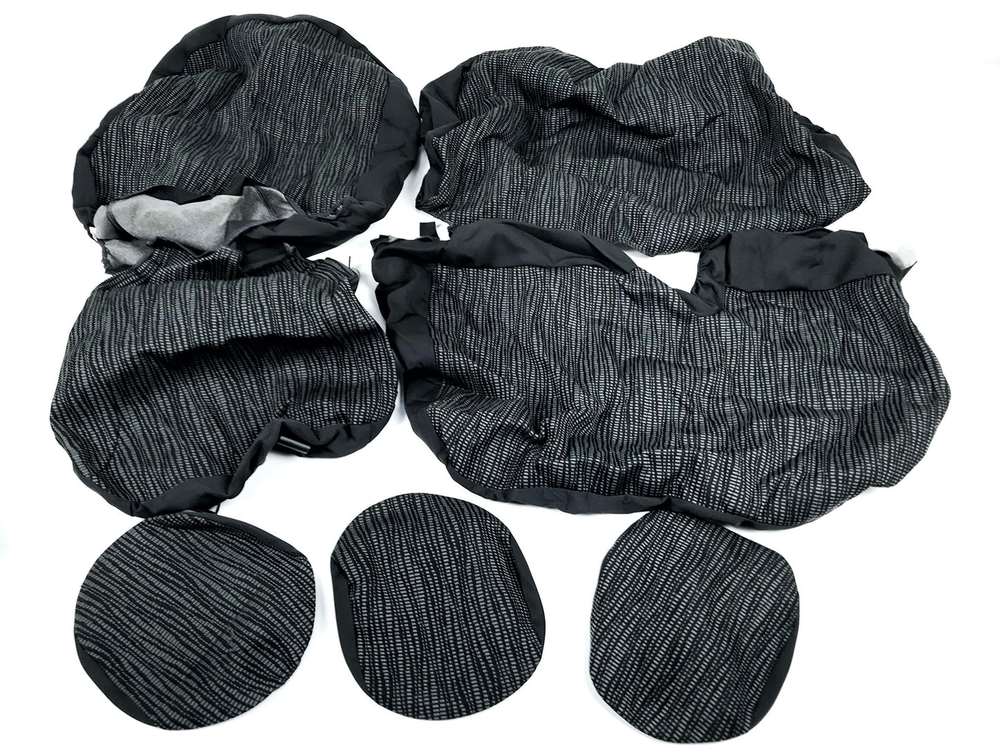 Pièce d'origine Housses de siège Anquila Black pour Renault Trafic III Opel Vivaro B 8201409819