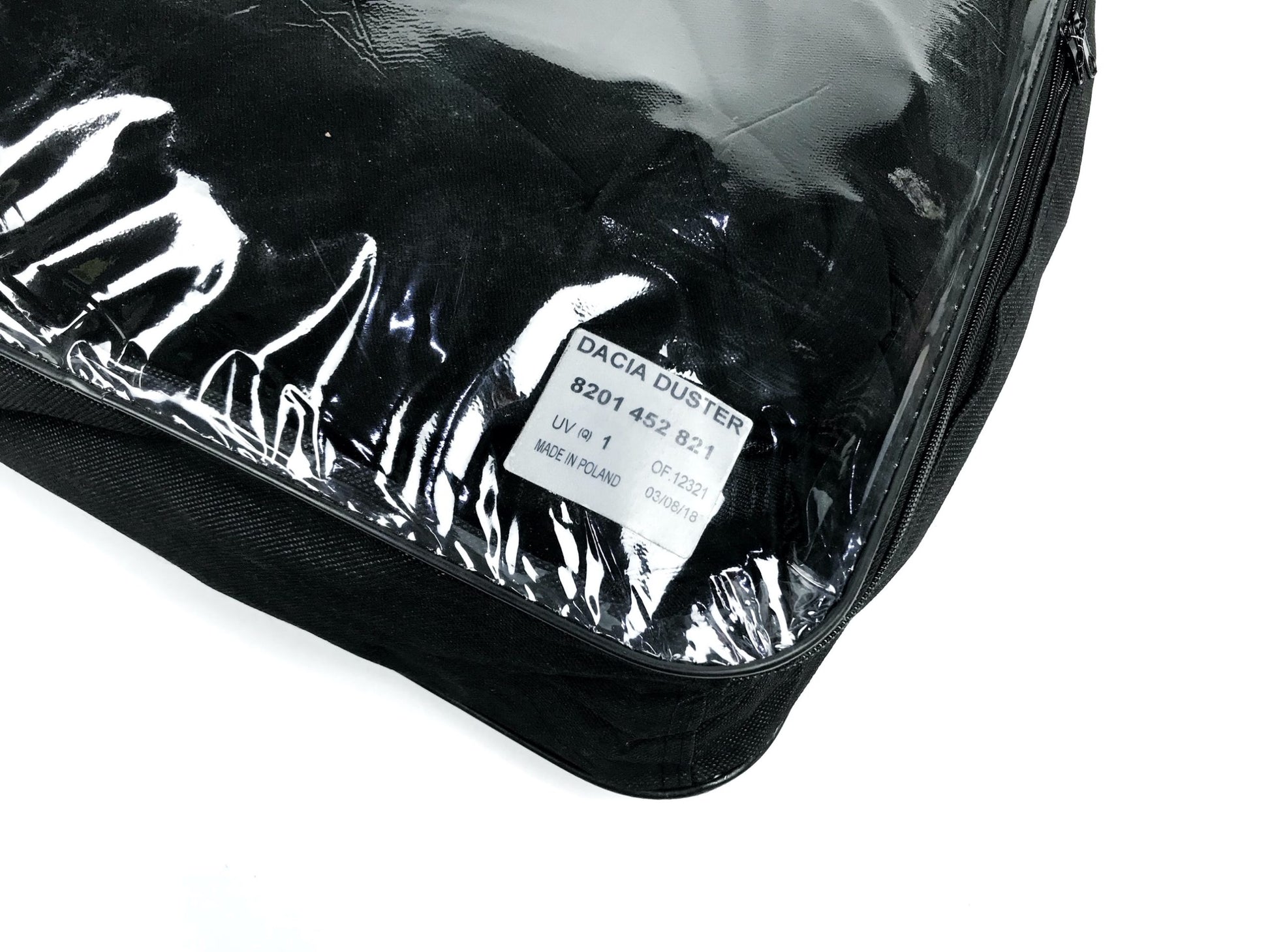 Pièce d'origine Housses de siège noires pour Dacia Duster I 8201452821.