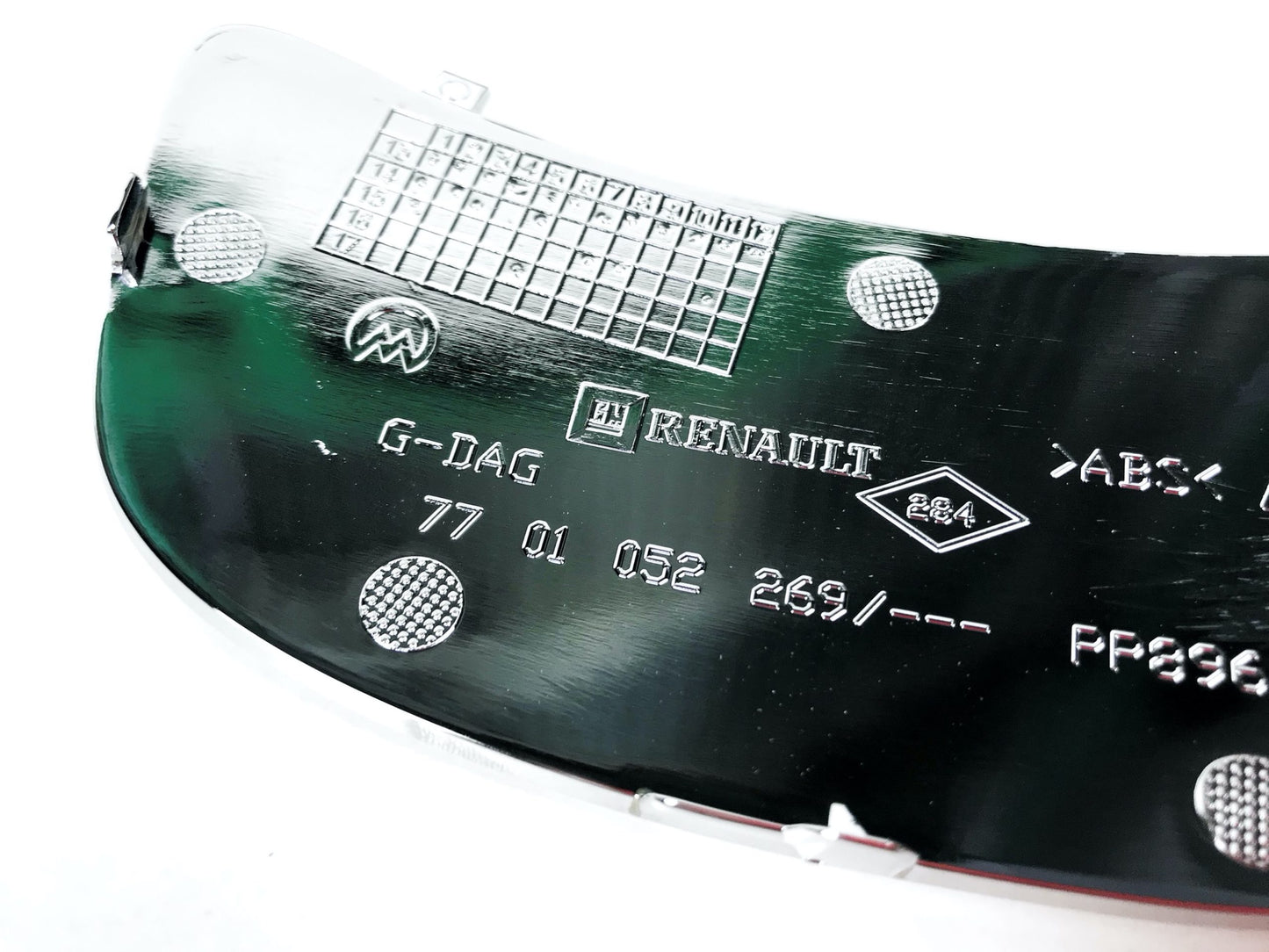 Pièce d'origine Verre inférieur de rétroviseur pour Renault Trafic Opel Vivaro 7701050269.